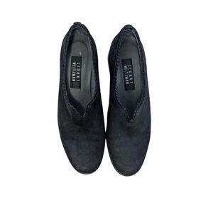 90's Stuart Weitzman suede sock loafer